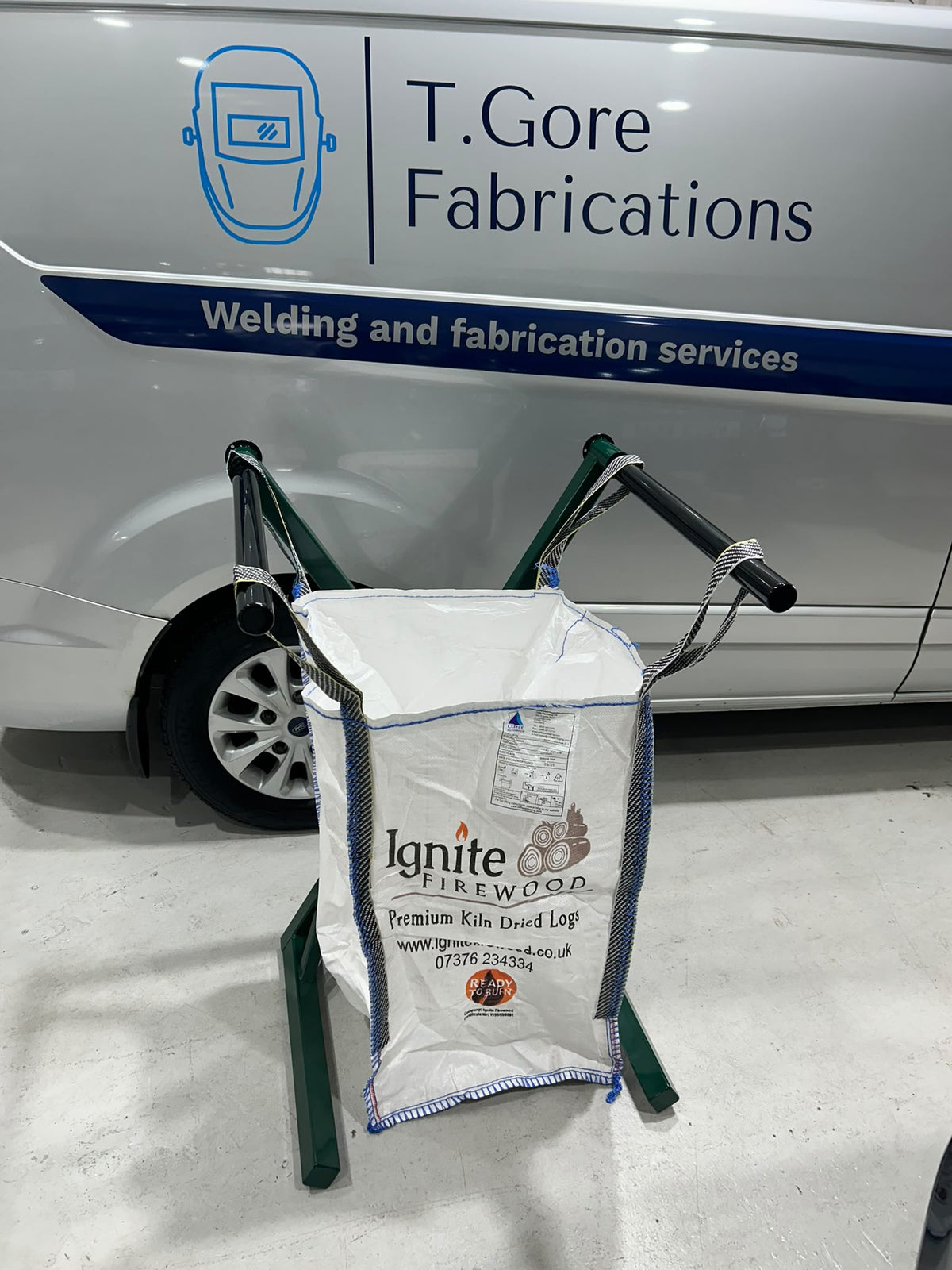 Barrow bag holder